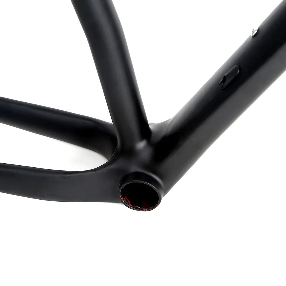 No standard all black carbon fiber mountain bike frame 29/27.5 inch barrel shaft off-road bike frame