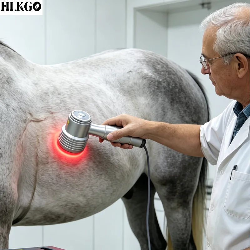 Advanced 808nm Class IV High Intensity Therapeutic Laser for Dogs Cats Horses Pain Relief Muscle Pain Treatment Clinic Device