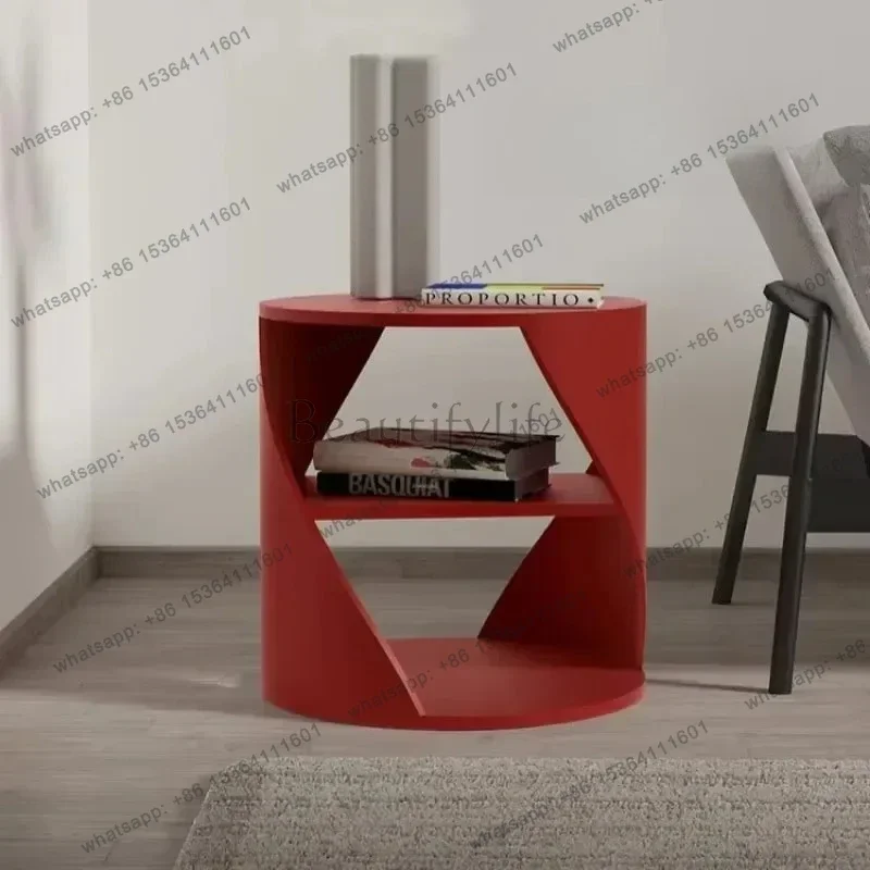 

yj5 Modern Aesthetic Night Table Trendy Minimalist Furniture Storage Bedside Table Space Saving Luxury Criado Mudo Bedroom Furni