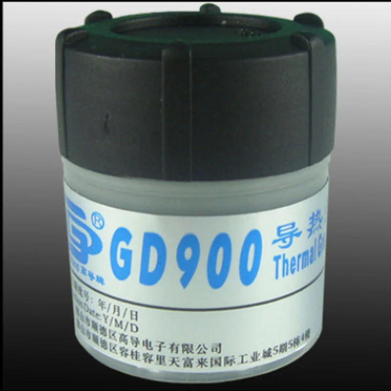 30g grigio Nano GD900 contenente argento conducibilità termica pasta di grasso Silicone dissipatore di calore composto 4.8 w/m-k per CPU