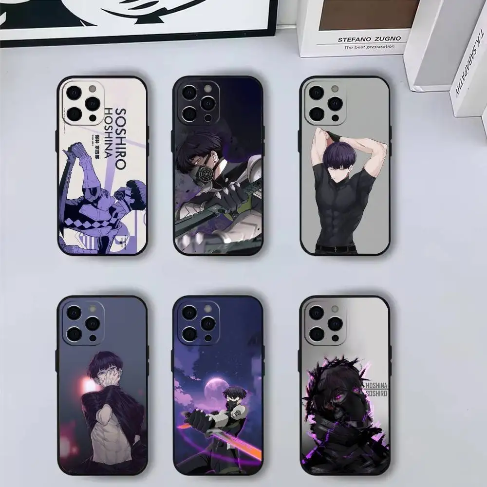 

H-Hoshina S-Soshiro Phone Case Silicone Soft For IPhone 17,16,15,14,13,12,11,XS,Plus Pro Max