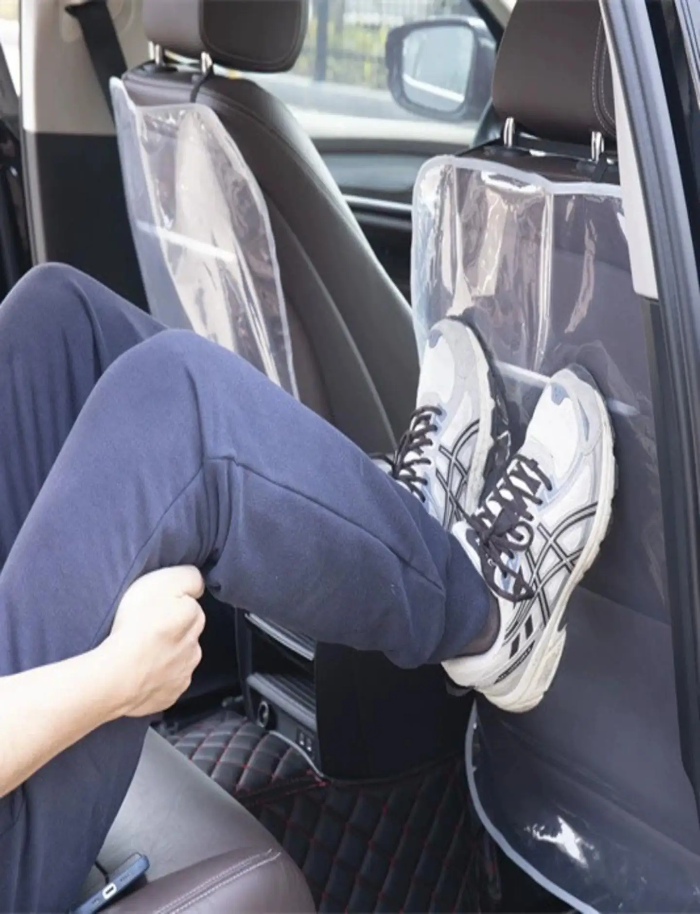 Durable Transparent Car Seat Back Protector Effectively Protect Against Dirt and Wear Compatible with Mainstream Car Brands