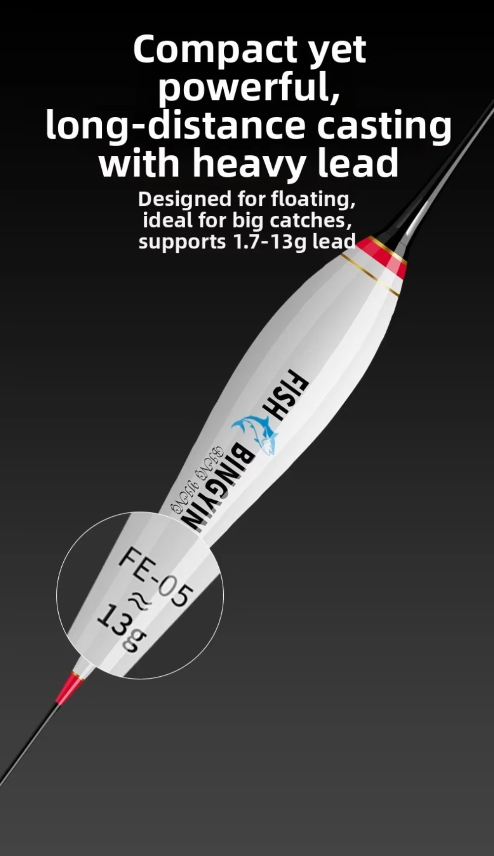 1PCS Intelligent Color Changing Electronic Float Fishing LED Luminous Rock Fishing European Carp Fishing Group