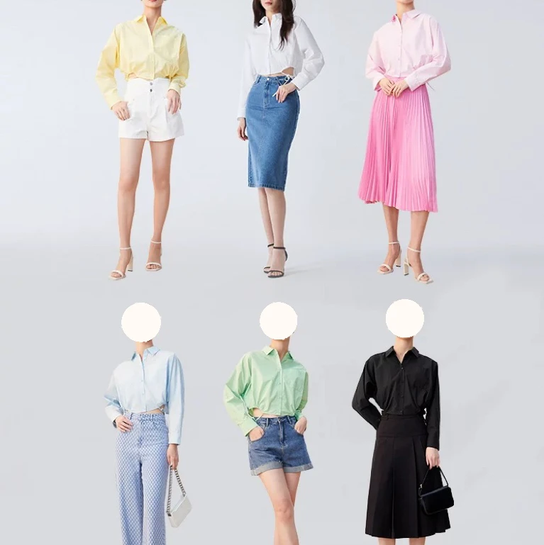 Csa de Color Caramelo, Estilo Casual, Hoada, 00% Aodón, Manga Corta, Manga Larga, Moda Femenina, Verano Otoño, Rayas ...