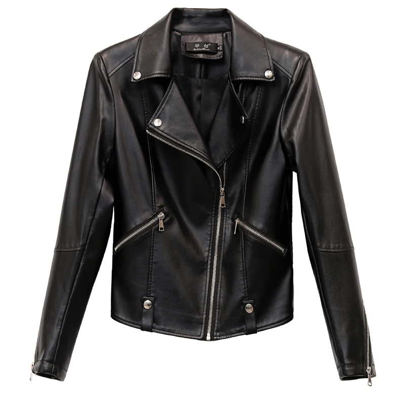2025年春秋新作 スレ海風 本革ジャケット シープスキン バイカージャケット スーツカラー レディースアウター