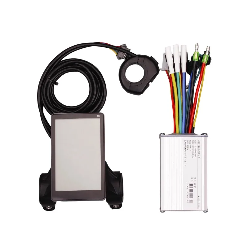 

Brushless Controller & LCD Display Kit for E-Bike, 24V-48V 250W/350W, S6-51/S6-61 Controller M5 Meter for Electric City Bikes