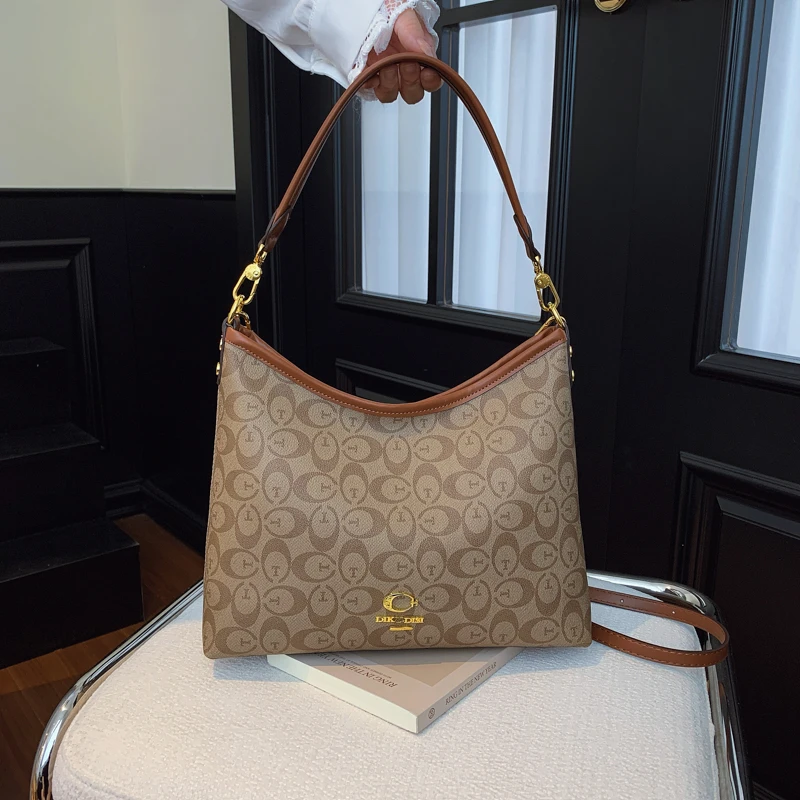 

Элегантная женская сумка через плечо из кожи-трансформеры от известного дизайнера, роскошная брендовая сумка