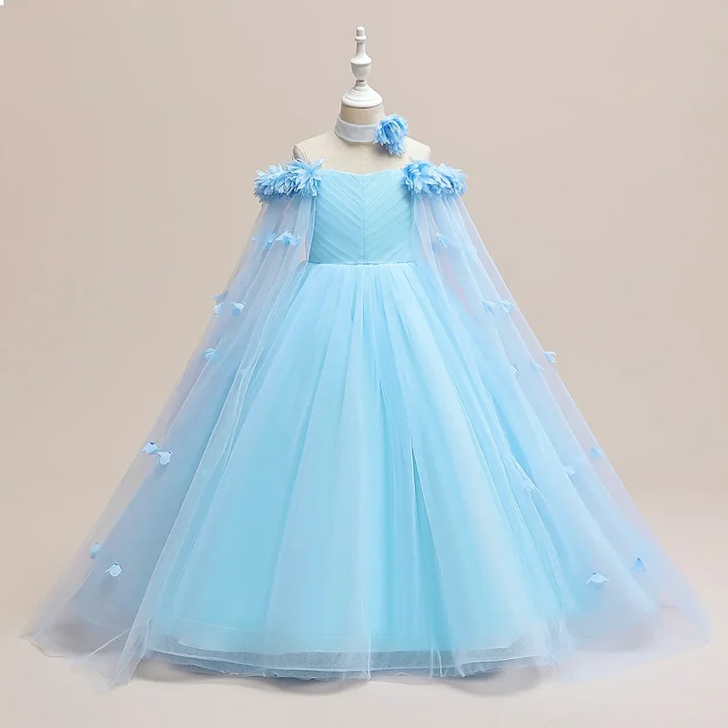 Robe de soirée de mariage à fleurs