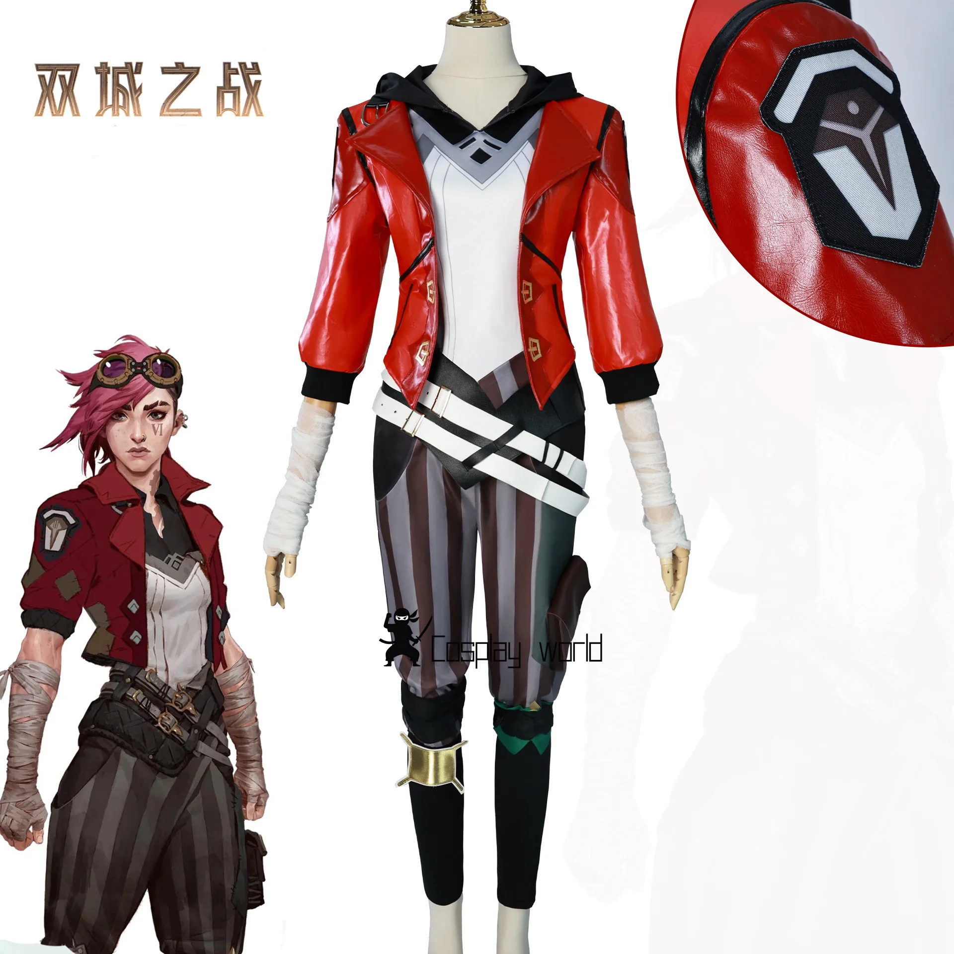 costume-cosplay-vi-acrane-dal-gioco-arcane-parrucca-rossa-giacca-in-pelle-outfit-per-halloween-e-carnevale-scarpe-e-stivali