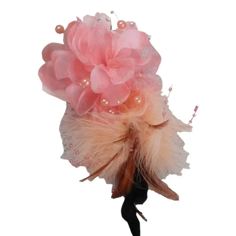 A52E Lapel Pin Quick Clip Waterproof Fabric Texture Suitable for Weddings