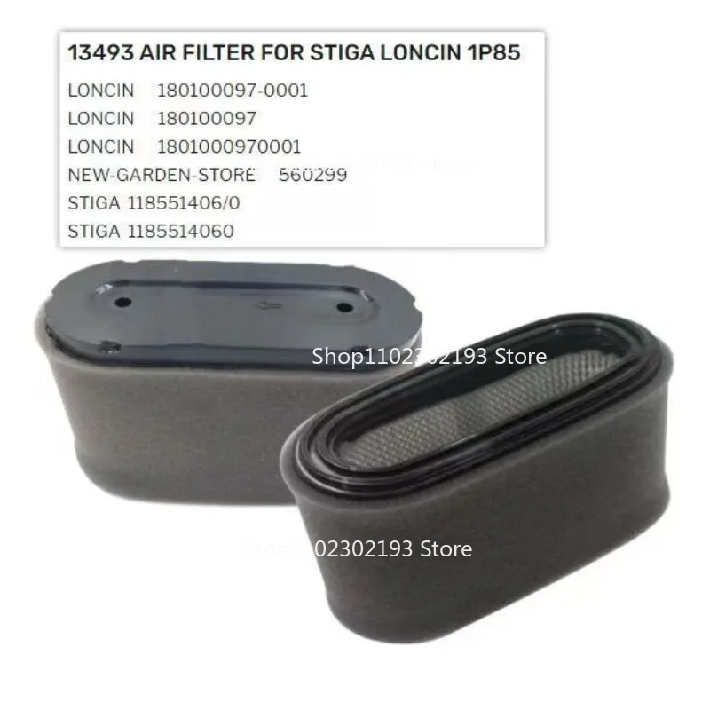 REPL LC1P88F P90F 180100064-0001 18012 LONCIN LC1P92F用エアフィルター