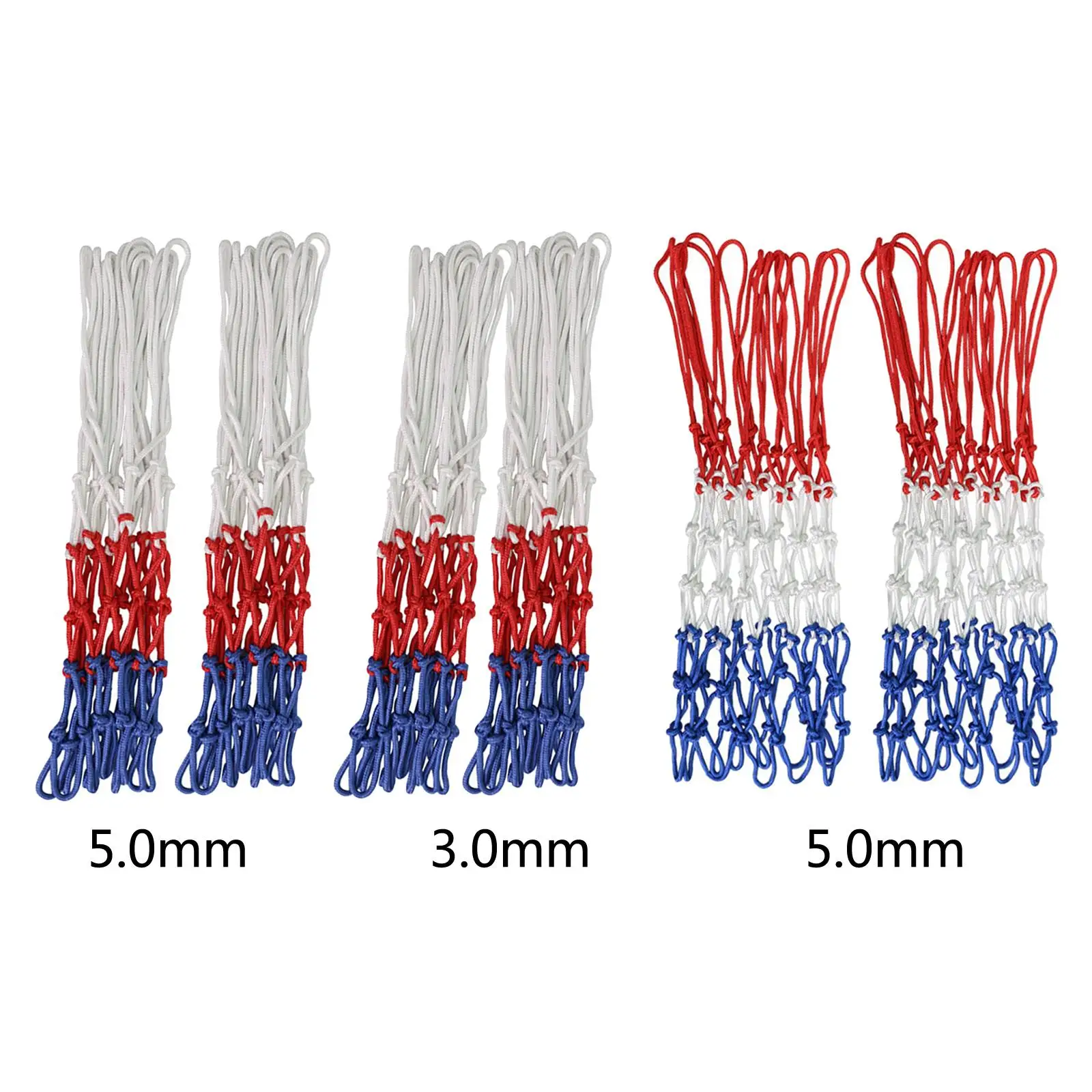 

Heavy Basketball Net Replacement Sports 12 Loops Thread Standard Outdoor Indoor