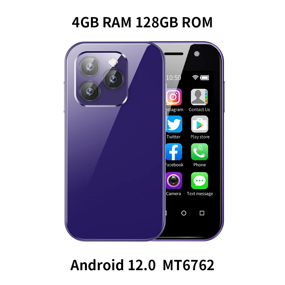 SOYES-XS14 Pro-スマートフォン,Android 9.0,4G,デュアルSIM,Face ID