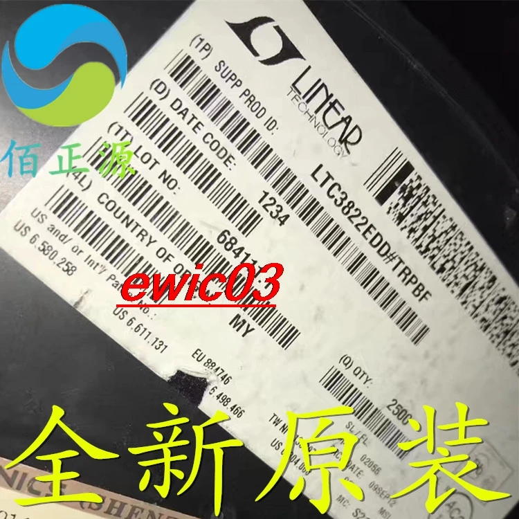 

Оригинальный запас LTC3822EDD # TRPBF LTC3822EDD QFN