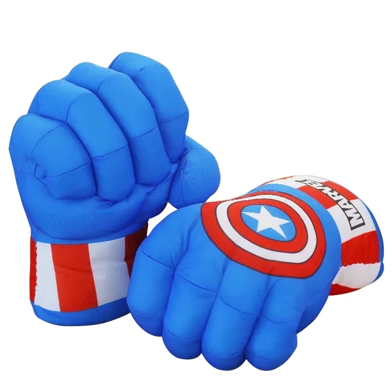 Film Anime 1 paio Hulk Smash Hands Ironman Peluche Uomo Guanti Accessori per prestazioni Giocattoli per bambini