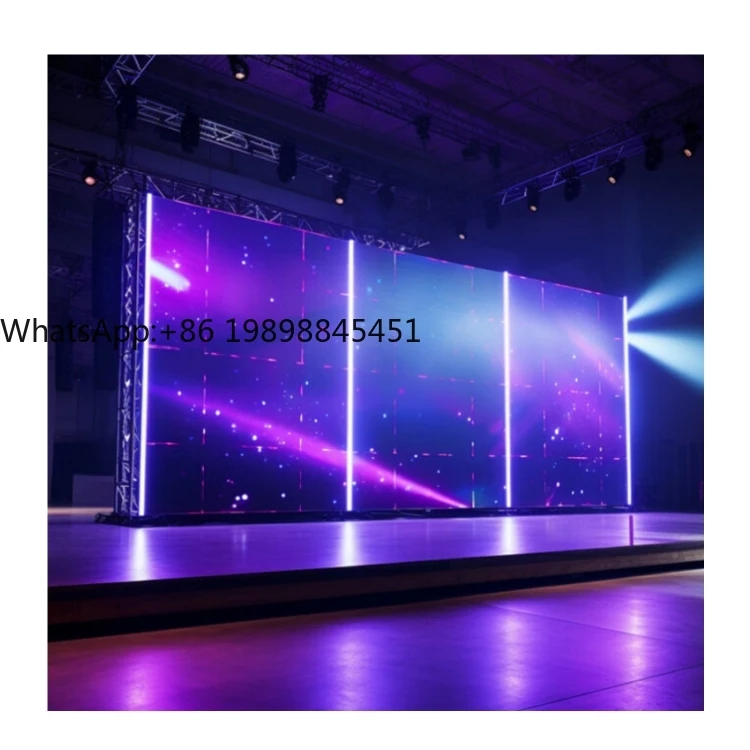 

Transparent Screen Led Wall Holographic Display Screen Transparent Holographic Screen for Glass Wall