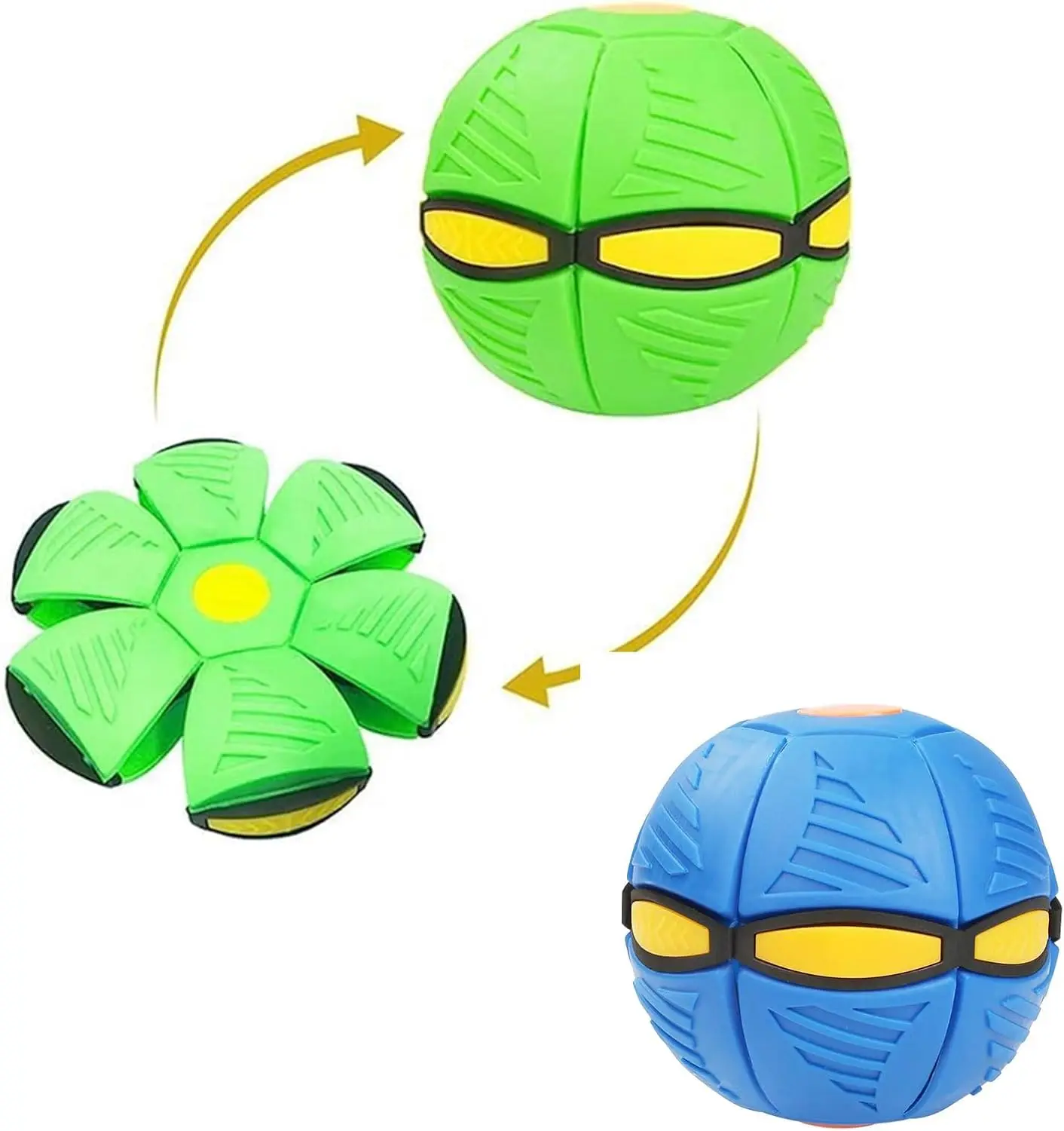 Hondenspeelgoed Vliegende schotel Geschikt voor honden Kauw buitenballen Geschikt voor alle honden Interactieve training voor kinderen