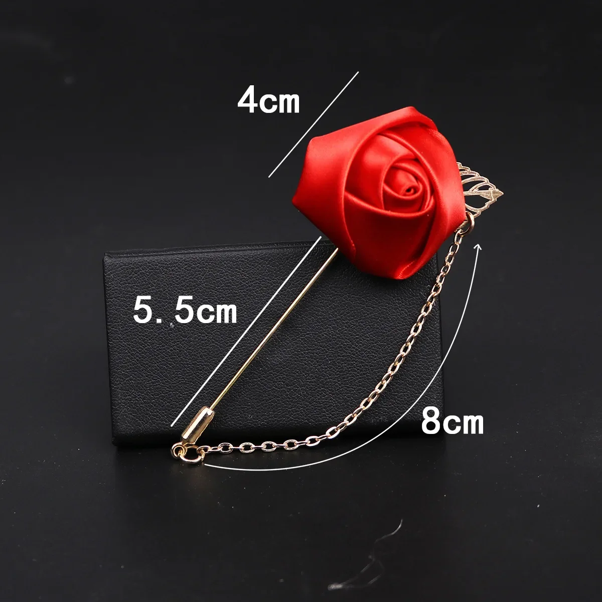 Boutonniere para novio, alfileres de flores rosas de seda para boda, ojal para padrino de boda, accesorios para matrimonio, Broche Mariage