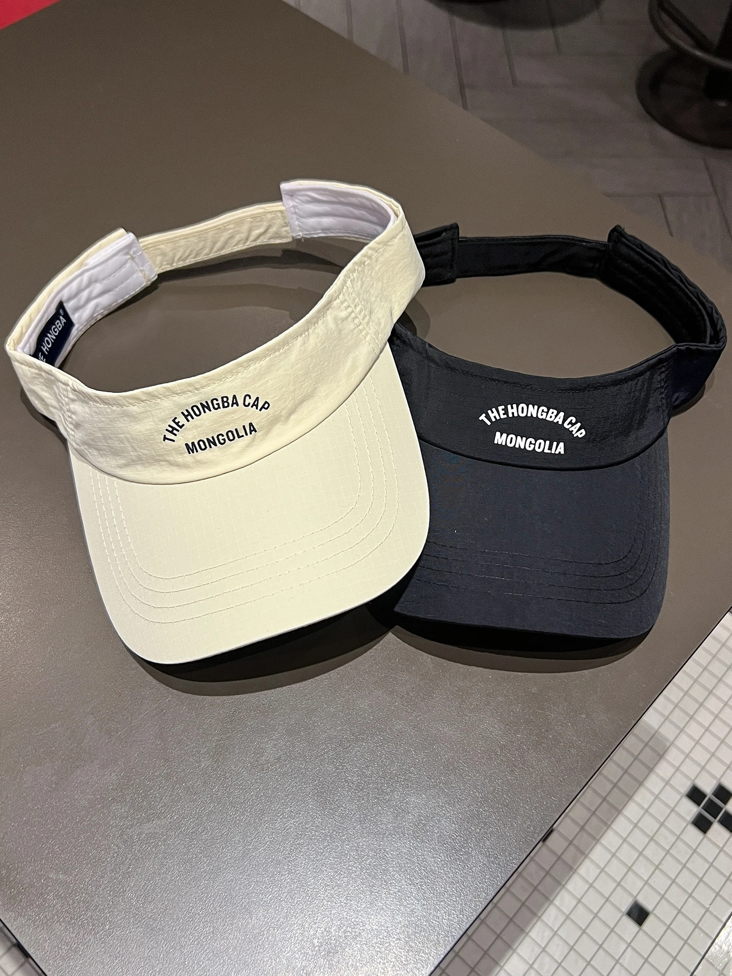 

Summer outdoor quick-drying empty top hat men's and women's alphabet sunshade sunscreen hat versatile topless tennis sun hat