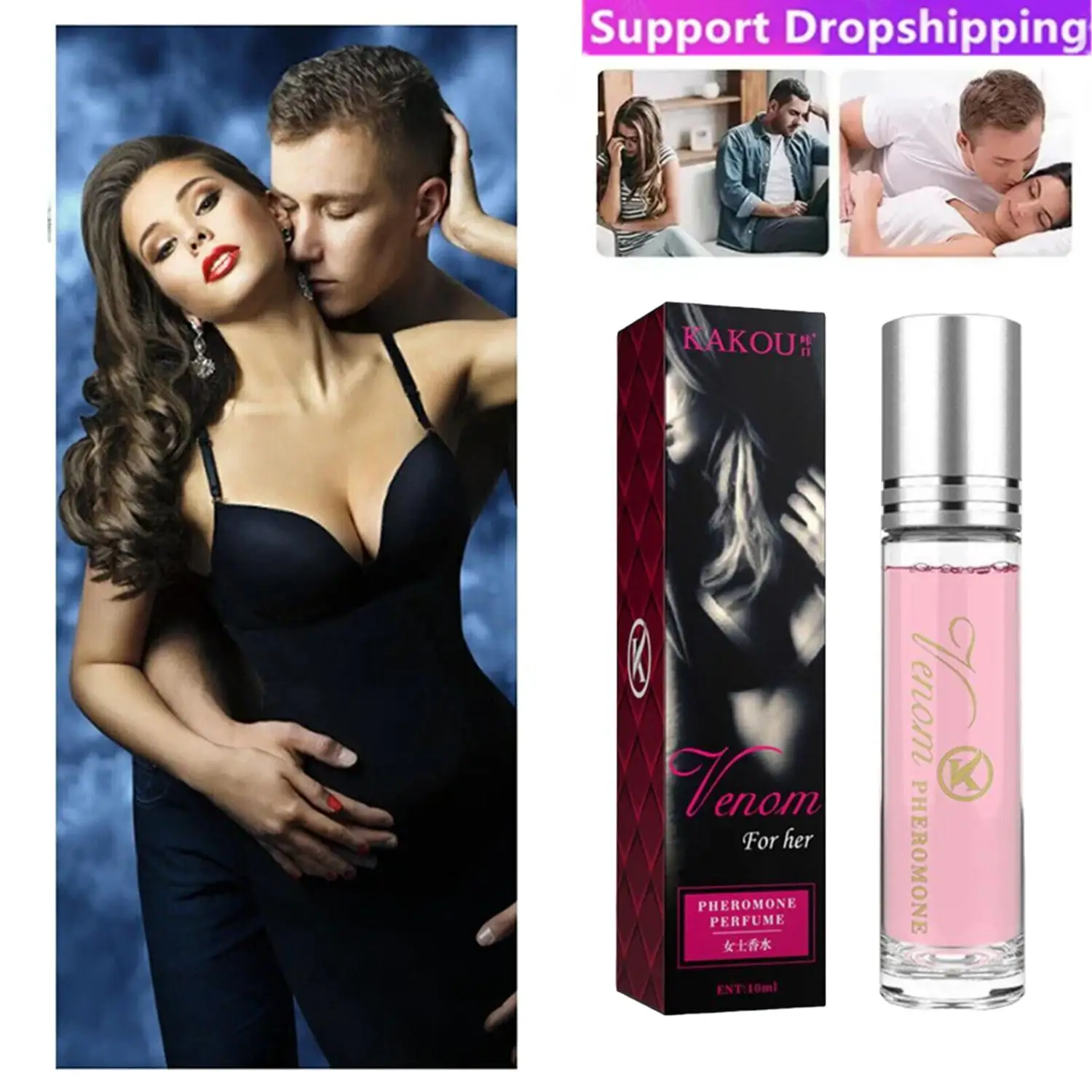 

Long Lasting Pheromone Of Women To Attract Men Deodorant Charming Body Spray Flirting Encourage Dating Fragrant Erotic Scent