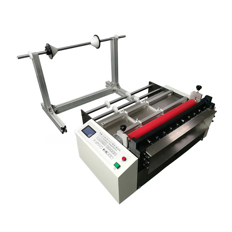 Automatic Non-woven Fabric Roll to Sheet Cutting Machine Paper Roll Cutter Filters Cutting Machine