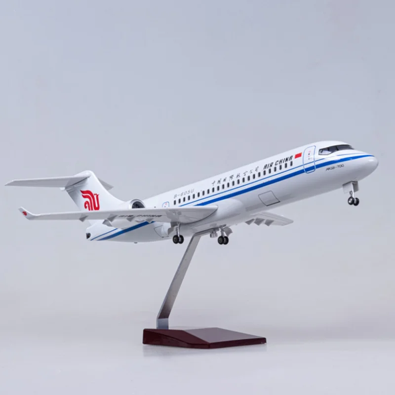 

1:150 Airplane 47cm Arj21-700 Aircraft Air China Airline Landing Gears Diecast Plastic Resin Plane Model Collection Display Toys