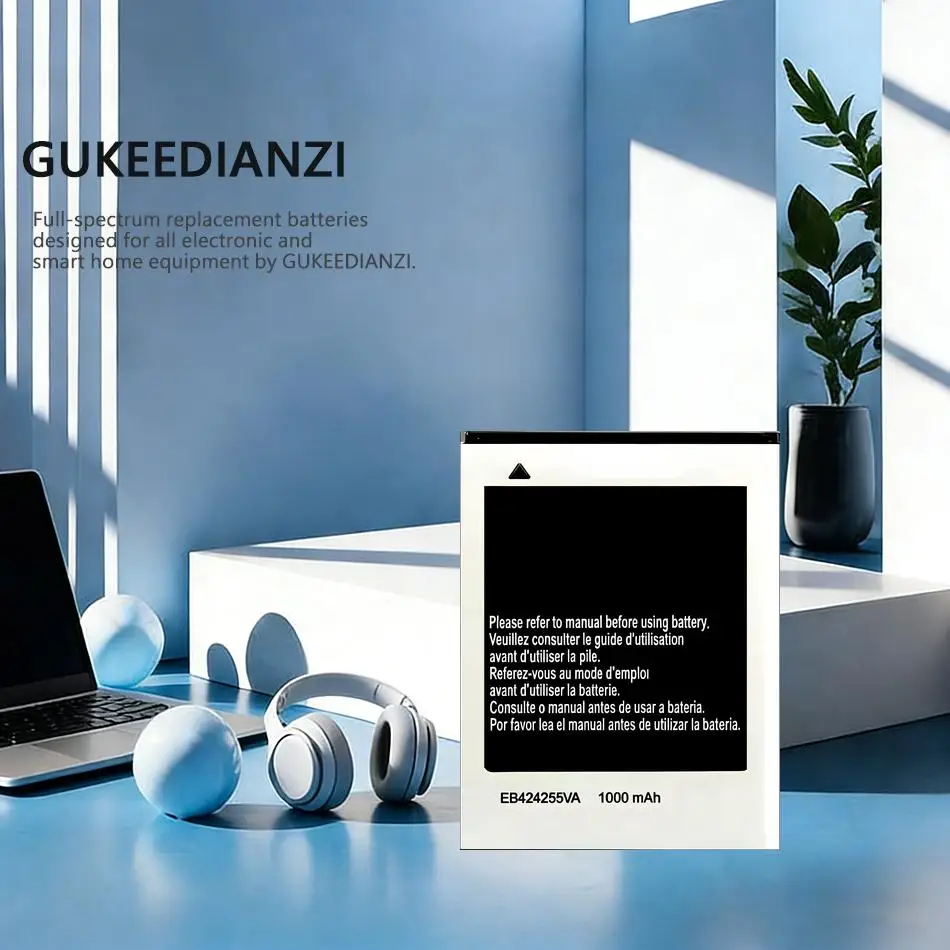 

Аккумулятор для Samsung M550 C5530 S3350 S3850 S5220 S5222 M630 R450 R380 R390 Sch-R560 R561 Safe 1000 мАч EB424255VA EB424255VU