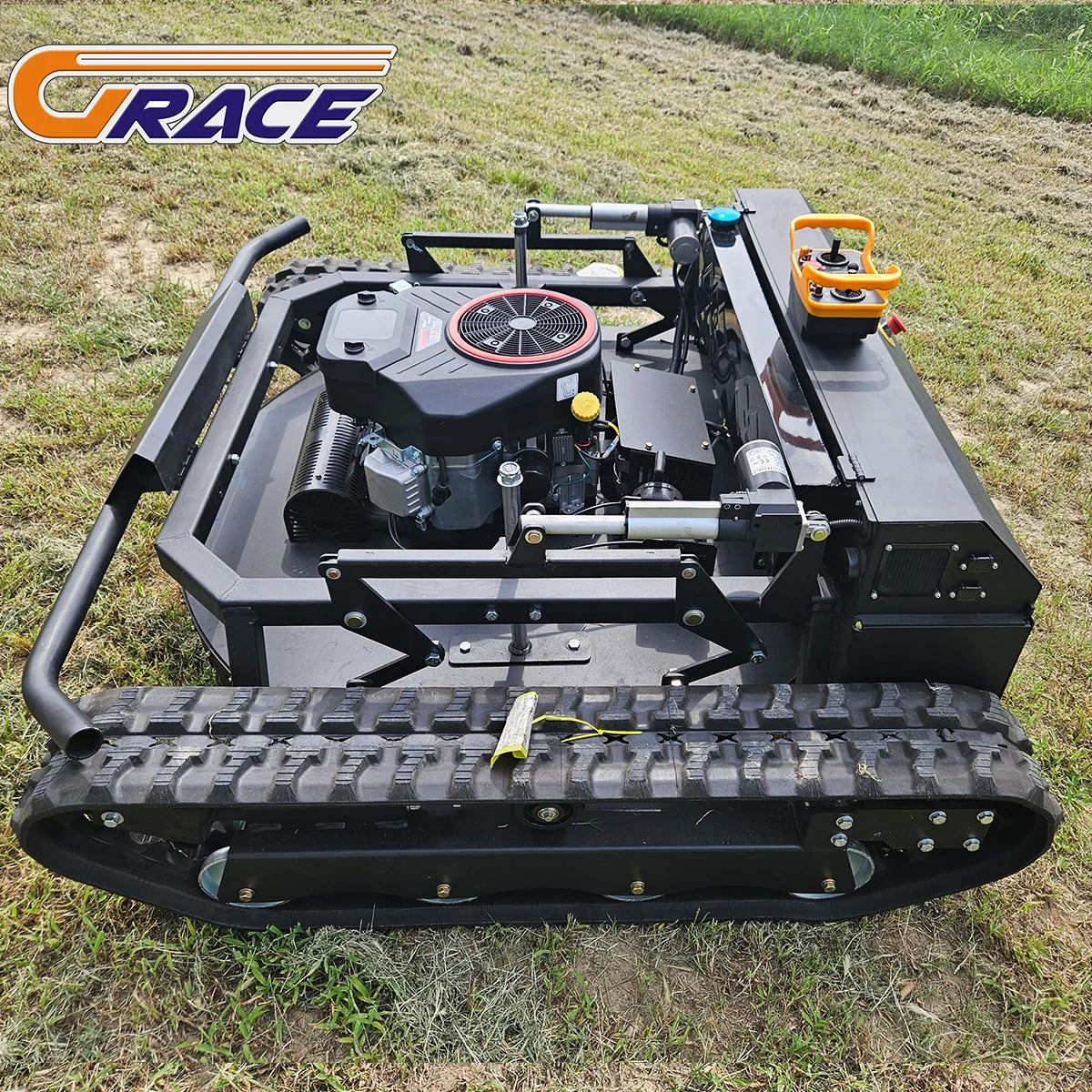 Прямые поставки с фабрики. Новейшая газонокосилка с дистанционным управлением 2025 года с насадкой для снегоочистителя, многофункциональная вездеходная машина.