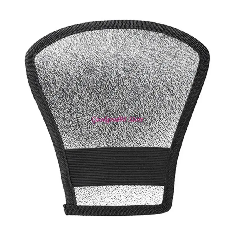 

Adjustable Elasticity Strap Flash Diffuser Reflector Double Sided Bounce Reflector Photography Light Bounce Accessories W8EC