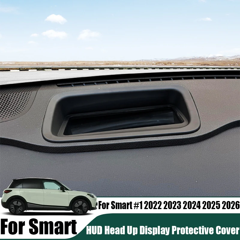 HUD head up display dustproof protective cover automotive interior product accessories For Smart #1 2022 2023 2024 2025 2026