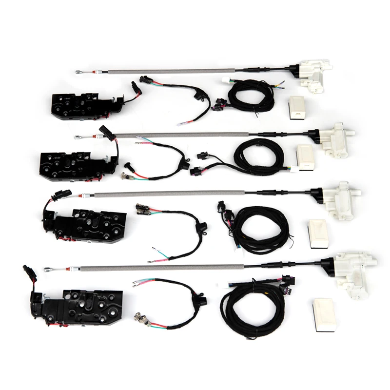 Soft Off Automatic Smart Auto Power Suction Door Lock Soft Close Lock For Audi Q3 Q5 Q7 C8 Q2L TT Auto Lock Soft Off