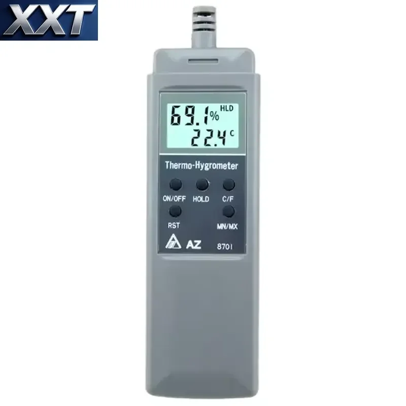 XXT AZ8701 Pocket Type Digital Temperature Humidity Meter Psychrometer Thermometer Hygrometer