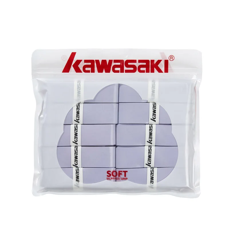 Kawasaki Overgrip Tennisaccessoires Originele antislip kleverige peddel badmintongreep 5/10 stuks