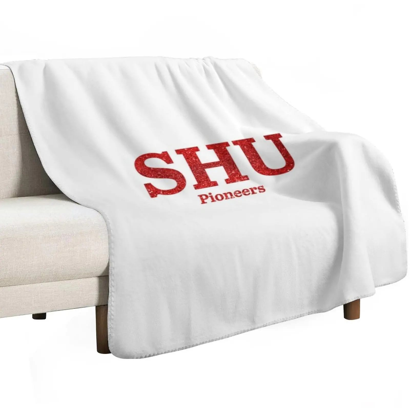Sacred Heart University Pioneers Throw Blanket Shaggy Blankets Sofas Of Decoration Luxury Furrys For Sofa Thin Blankets