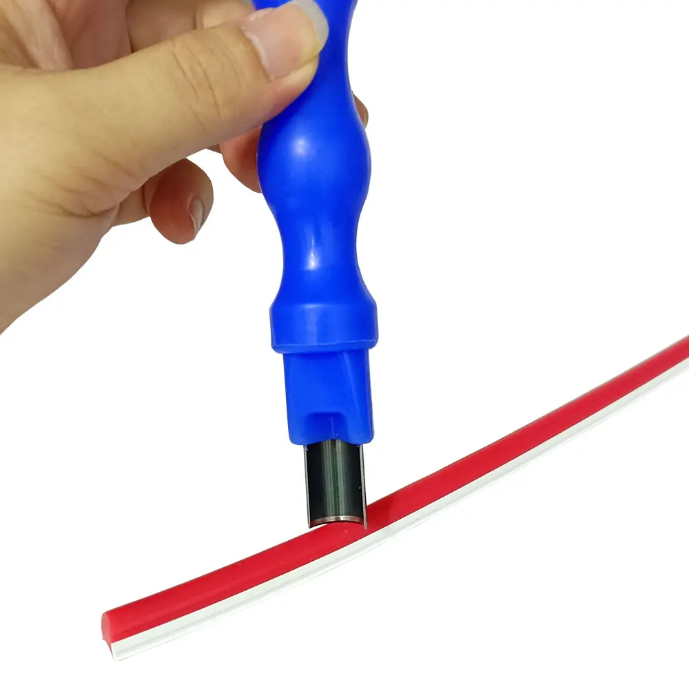 DIY LED Neon Sign Making Tools - Right Angle & Round Arc Cutter Hand Knife Carving Tool for Separating Silicone Neon Strip