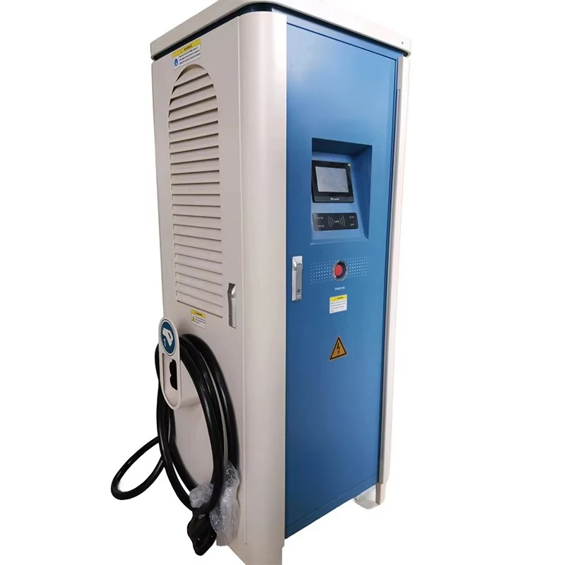 Intelligent Electric Vehicle Charging Station High-Protection DC Charger 75~360KW with 5/7/10M Cable New Condition