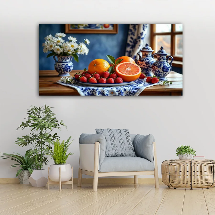 

Still Life Fruit Vase Large Size Diy Diamond Art Painting New Arrivals Cup Full Square Round Drill Mosaic Embroidery Picture