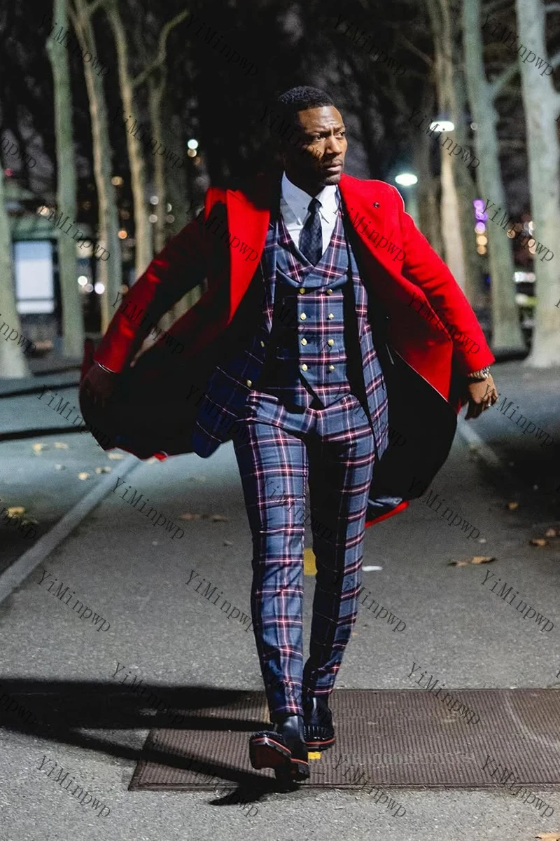 منقوشة كاسي الرجال منقوشة الذكور بليزرات الحفلات سليم صالح الذروة التلبيب الكلاسيكية الرجال الدعاوى الأعمال العريس رجل البدلات الرسمية زي أوم