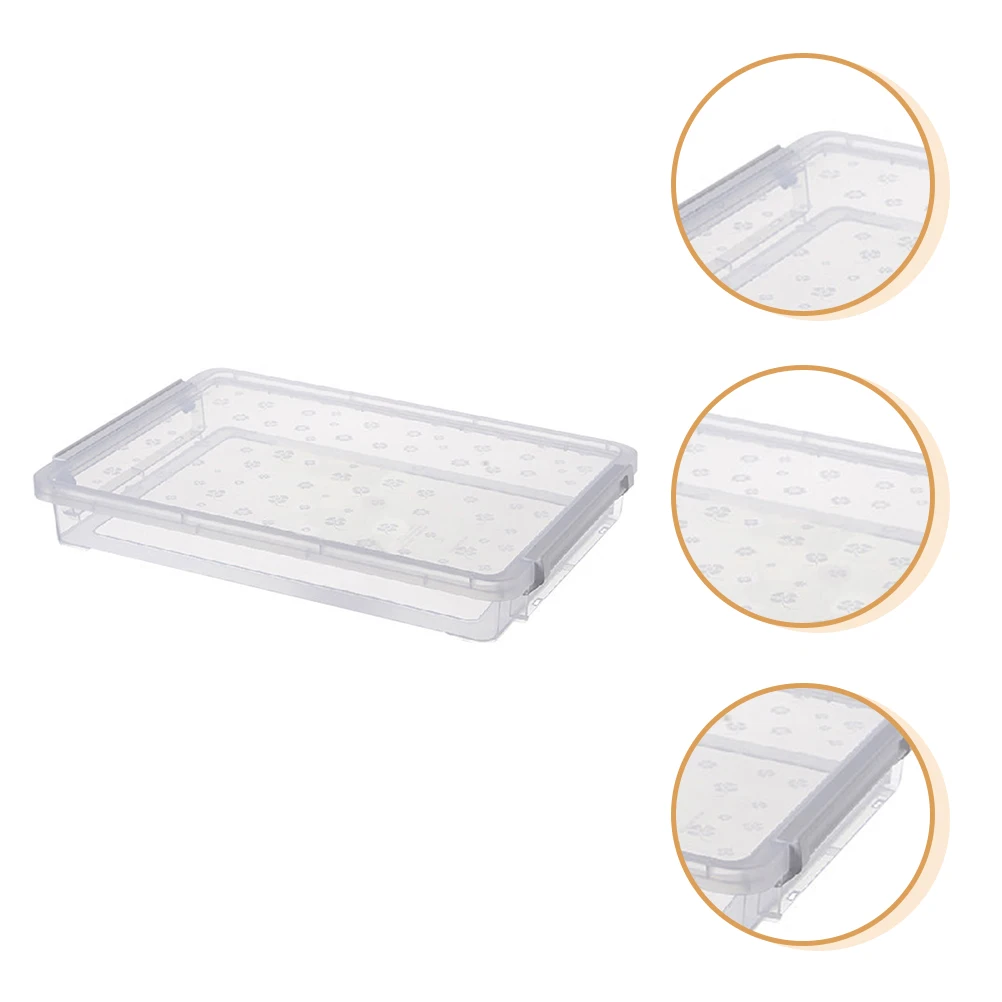 

Pp Large Capacity File Storage Box Waterproof Document Organizer Office Stationery Portable Case For Checks Cash