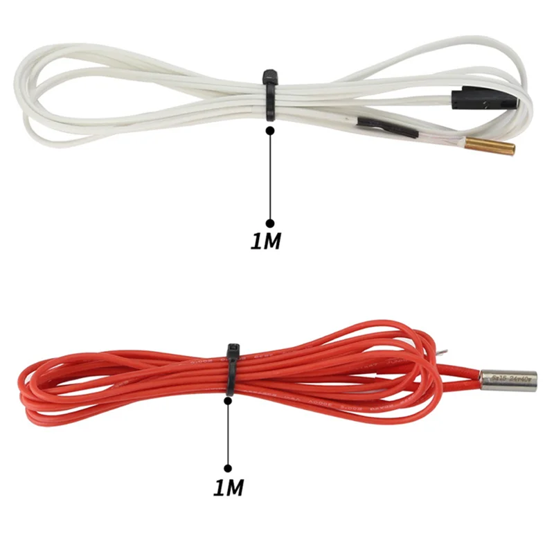 AC57-1Set 3D Printer Parts Prusa MK3S+ Extruder Nozzle Heating Aluminum Fast Hose Kit Replacement High Temperature Resistance