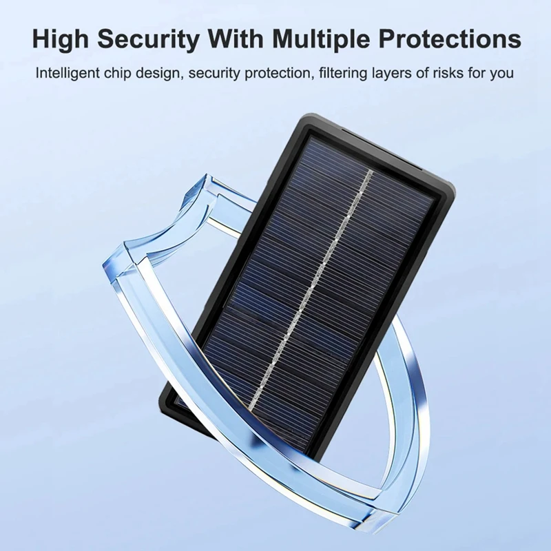 18650 Battery Charger Multi Munctional Solar Type C Intelligent Lithium Battery Holder For 18650 Battery Boxs