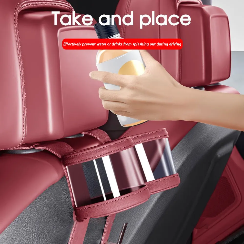 

Car Seat Back Storage Rack Car Cup Holder Seat Back Storage Box In-Car Hook Storage For Porsche All Series
