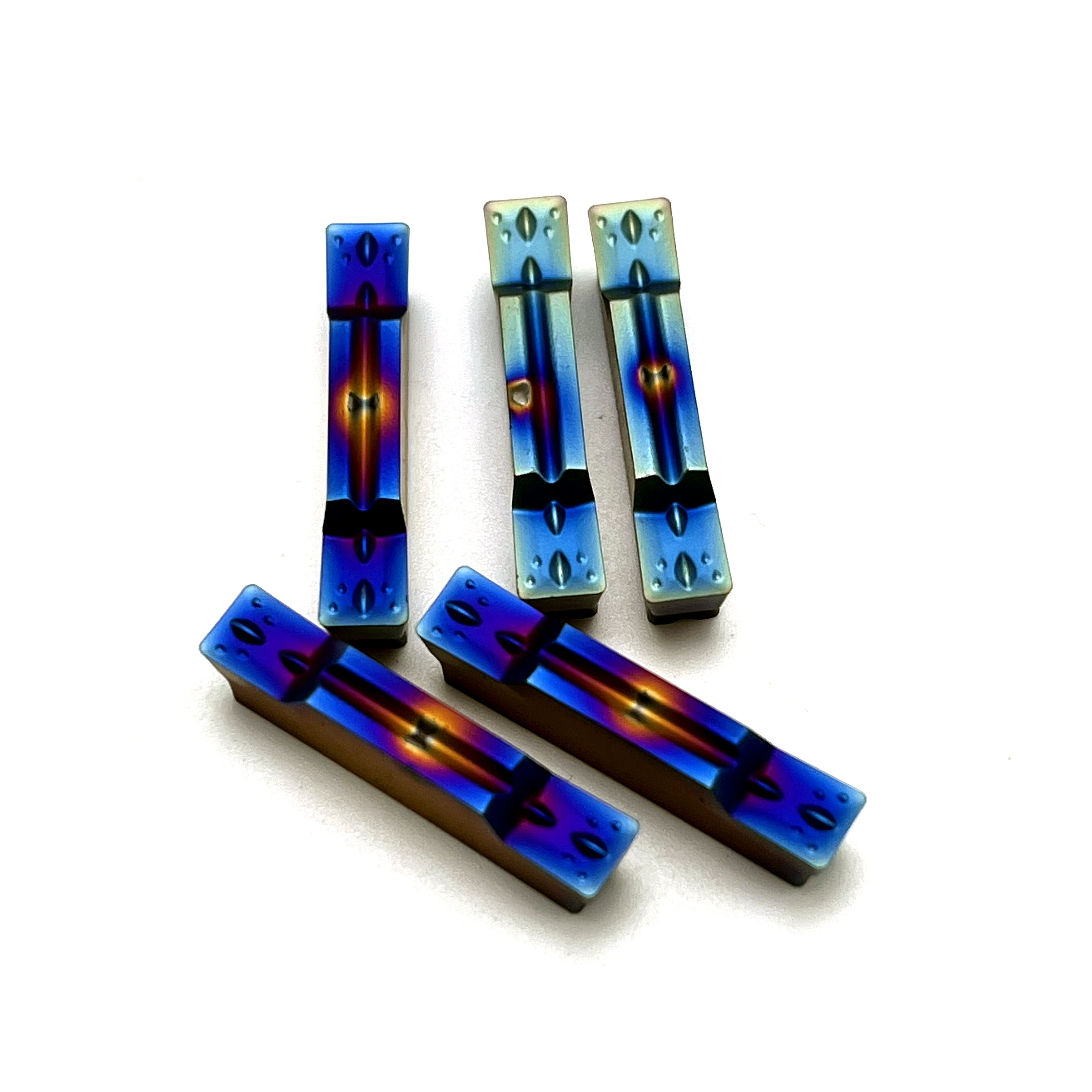 Nano azul 10 pçs mgmn300 mgmn200 mgmn400 torno ferramenta original carboneto de aço inoxidável duro ferramenta torneamento