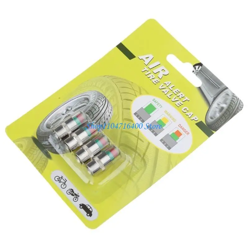 

y1gd Leak Proof Tire Pressure Valves Caps Detection With Digital Display Gauge Alerts