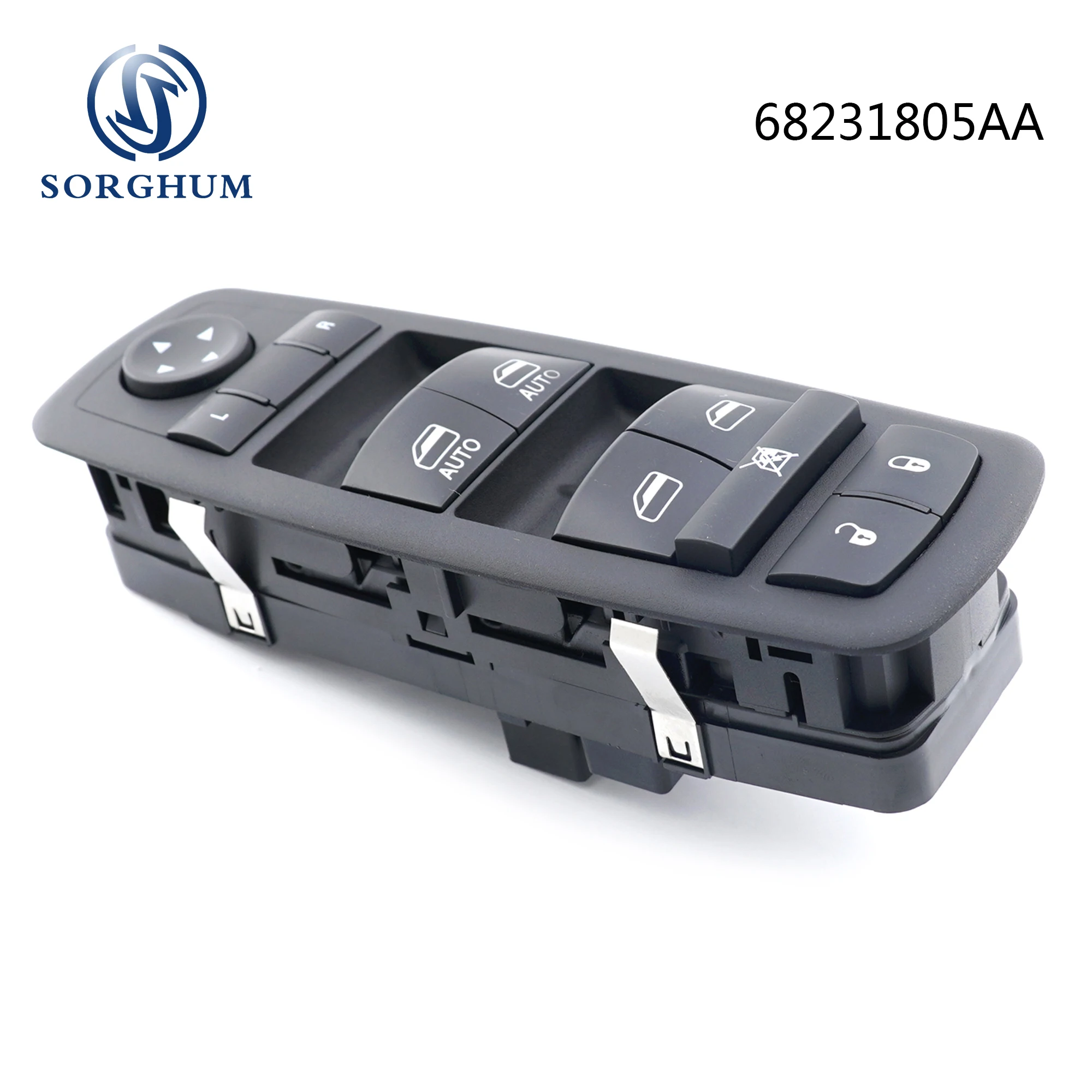 

SORGHUM 68231805AA Front Left Power Master Window Switch For Dodge Charger Chrysler 200 300 Ram 4 Door 2015-2017 68262253AA