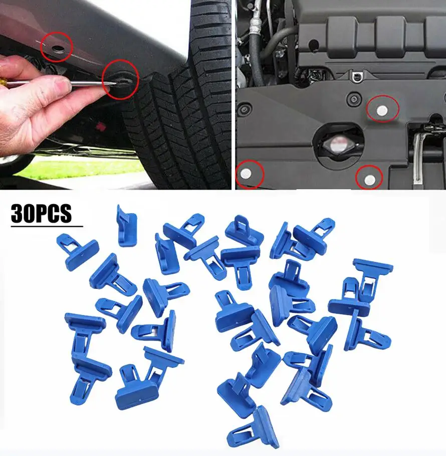 

30pcs Car Bumper Moulding Clips For LEXUS GX460 GX470 LX570 For 4Runner For Camry For Toyota For Corolla For Highlander Interior