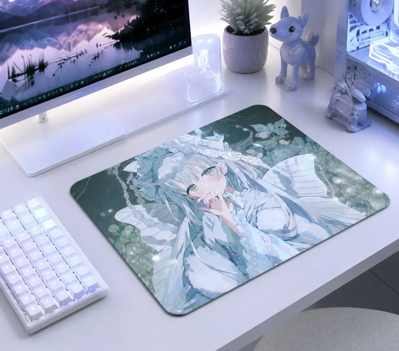 PAN Esports Cocoon Glass Gaming Mousepad  FPS Both Control And smooth Mouse Pad For VALORANT TTK CSGO PC Accessories For Gifts