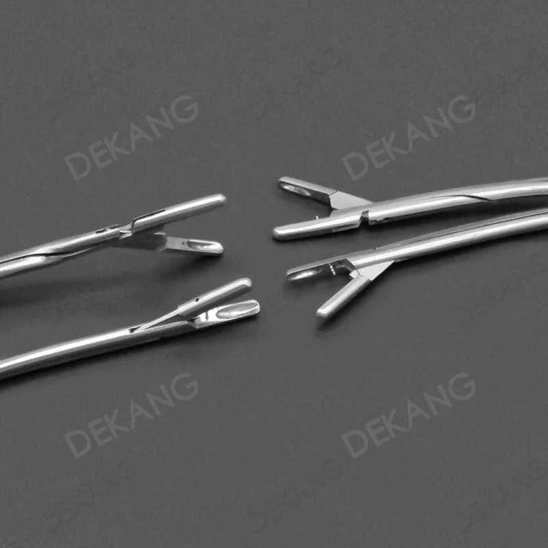 Pinzas laríngeas indirectas, pinzas para el cuerpo extranjero, pinzas laríngeas de hueso de pescado, pinzas de muestreo de biopsia, pinzas polipropales de cable vocal