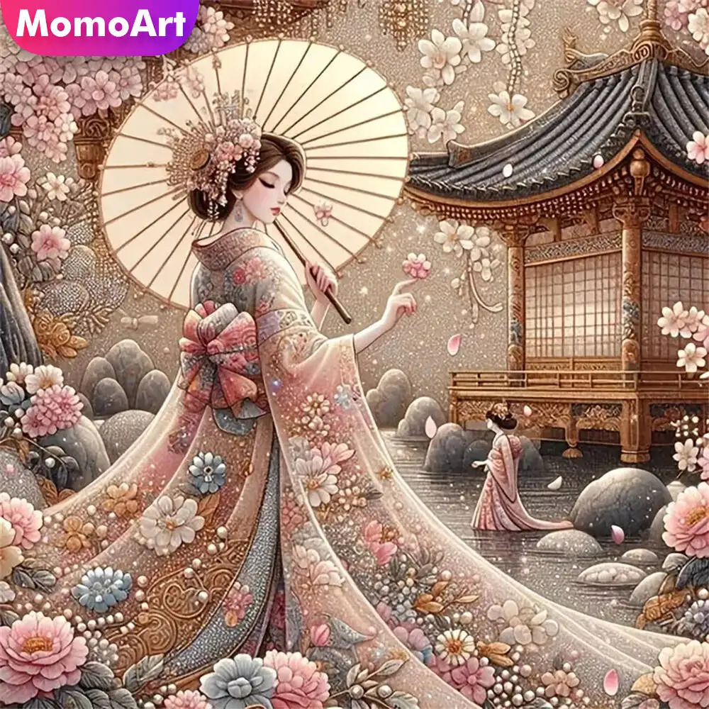 Momoart Bär Diamant Mosaik Tier voller Runde Diamant Malerei Mond Stickerei neue Ankunft handgemachte Hobby