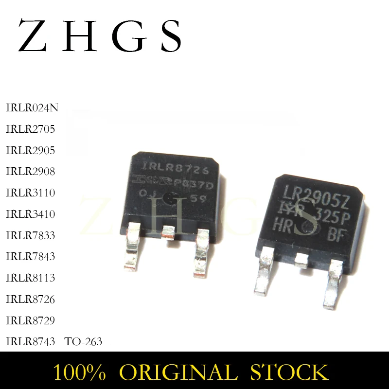 10PCS IRLR2905ZTRPBF TO-252 IRLR2905 LR2905Z IR LR2705 LR2908 LR3110 LR3410 LR7833 LR7843 LR8113 LR8726 LR8729 LR8743 Z MOS STOC